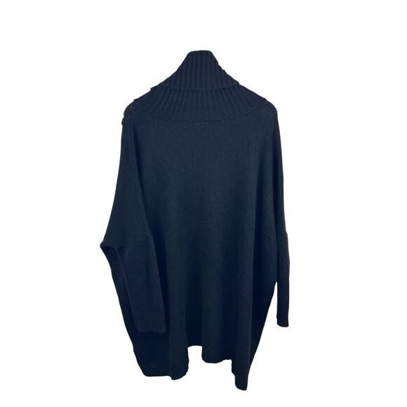 Studio B3 Oversized Merino Wool Turtleneck Sweater - Picture 6 of 6